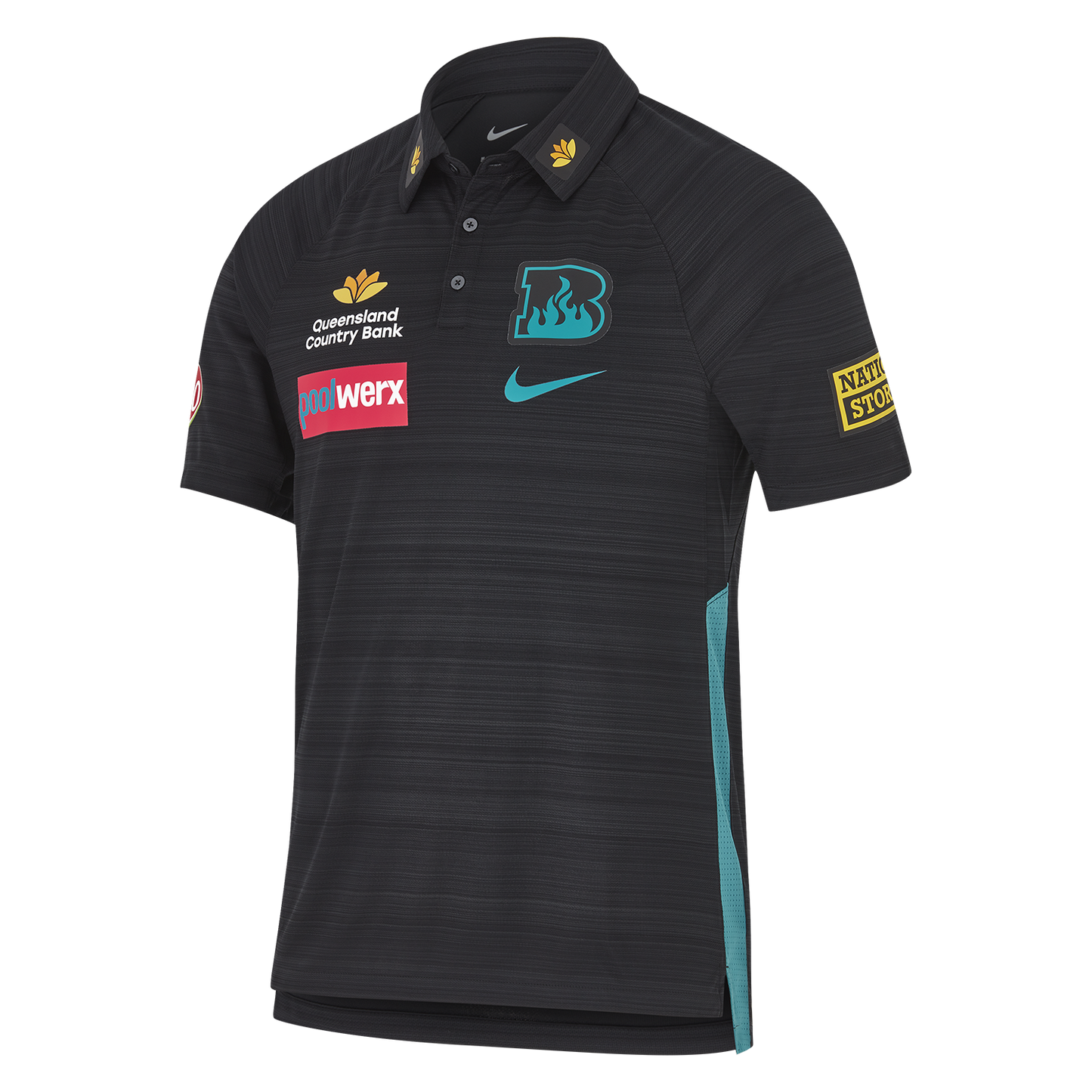 Brisbane Heat Mens Nike 2024/25 Media Polo