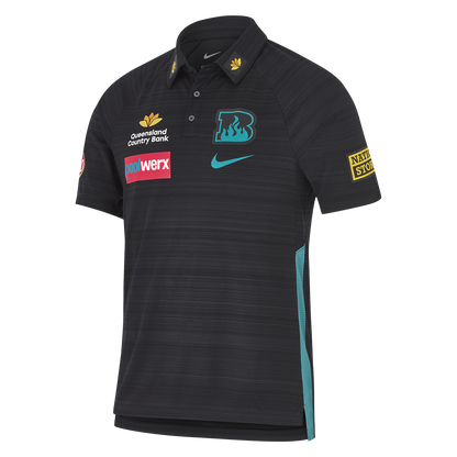 Brisbane Heat Mens Nike 2024/25 Media Polo