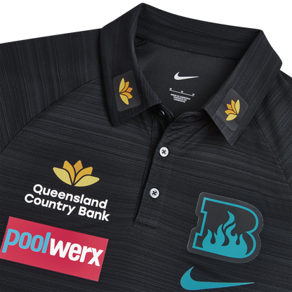 Brisbane Heat Mens Nike 2024/25 Media Polo