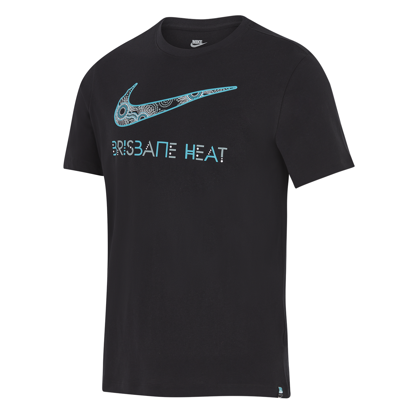 Brisbane Heat Mens Nike Indigenous Swoosh Tee