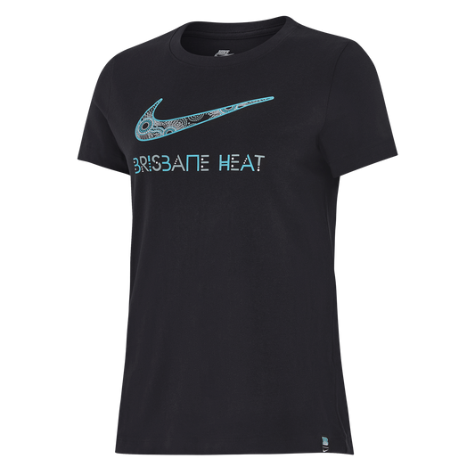 Brisbane Heat Womens Nike Indigenous Swoosh Tee