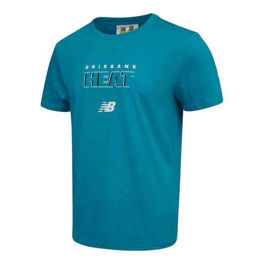 Brisbane Heat Blue Travel Tee Mens