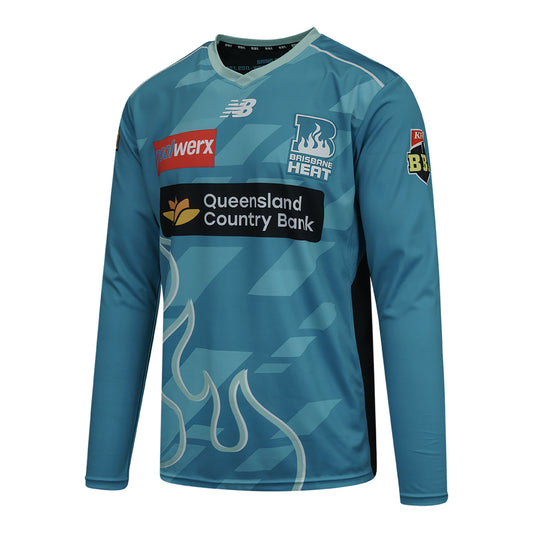 Brisbane Heat BBL Playing Tee Long Sleeve Mens
