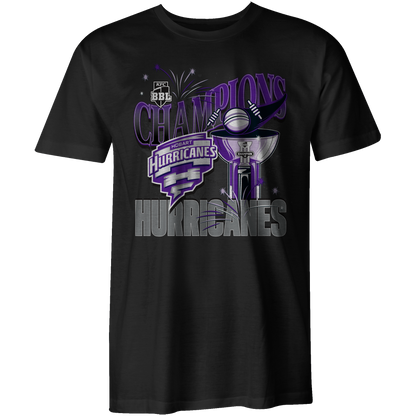 Hobart Hurricanes BBL 14 Unisex Champions Tee