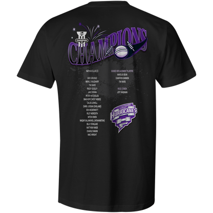 Hobart Hurricanes BBL 14 Unisex Champions Tee