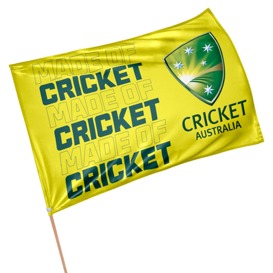 Cricket Australia Made of Cricket Flag