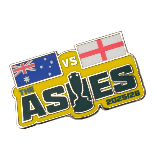 Cricket Australia Ashes 2025/26 Dual Flags Logo Pin
