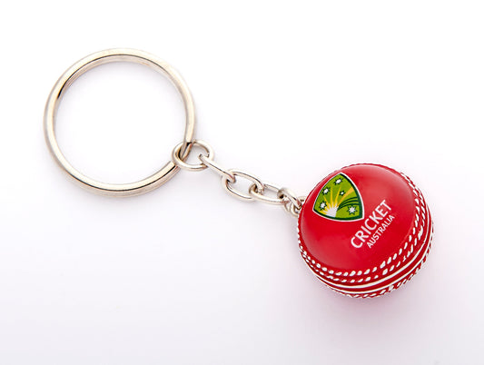 Cricket Australia Red Ball Keyring