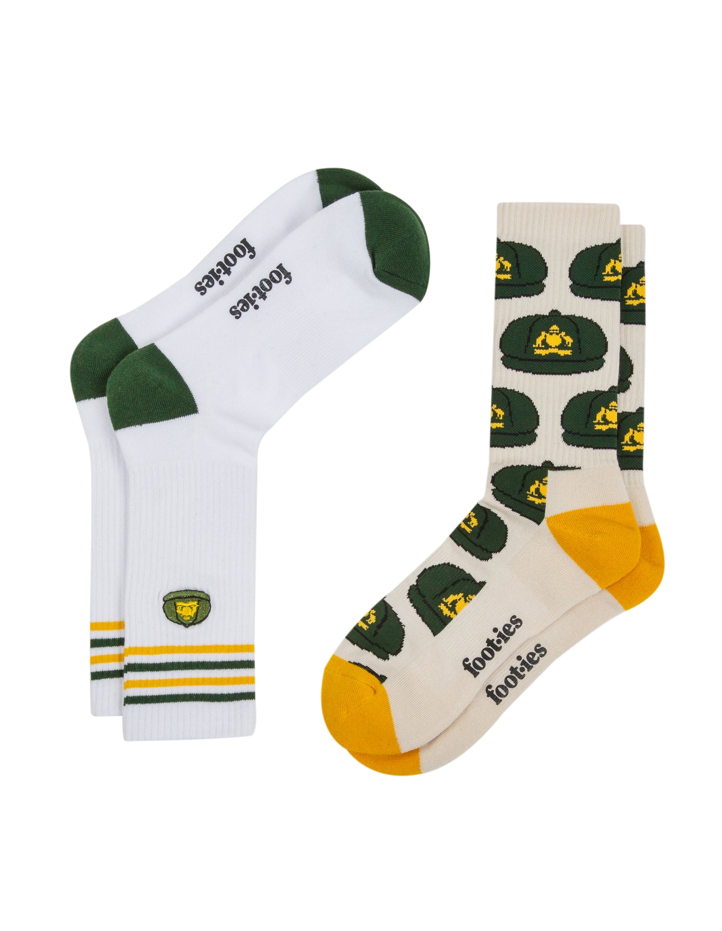 Cricket Australia Baggie Green Socks 2 Pack