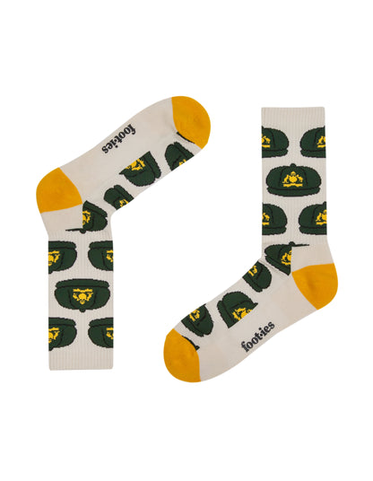 Cricket Australia Baggie Green Socks 2 Pack