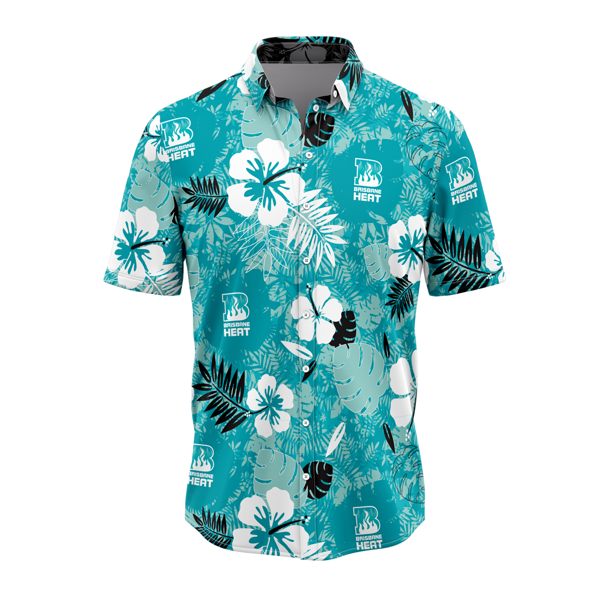 Brisbane Heat Wildside Hawaiian Shirt