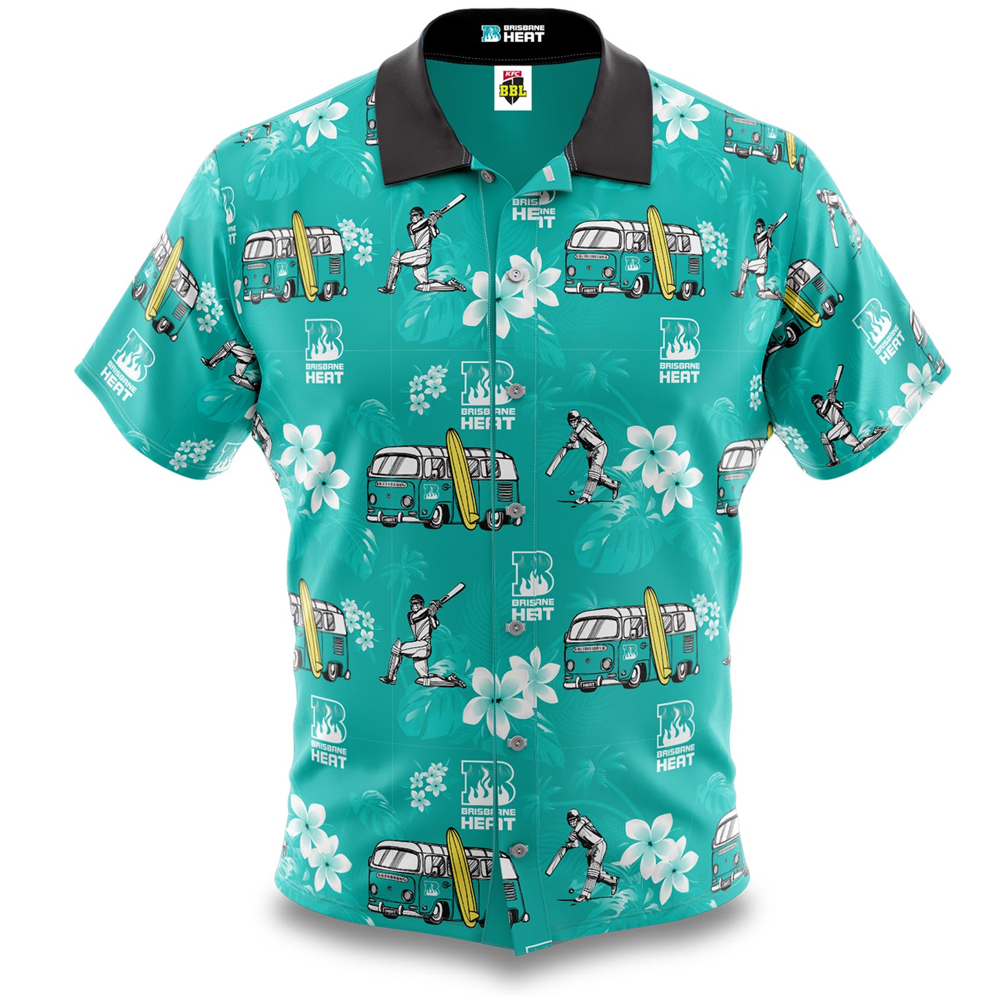 Brisbane Heat Hawaiian Shirt