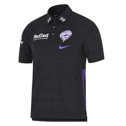 Hobart Hurricanes Mens Nike 2024/25 Media Polo