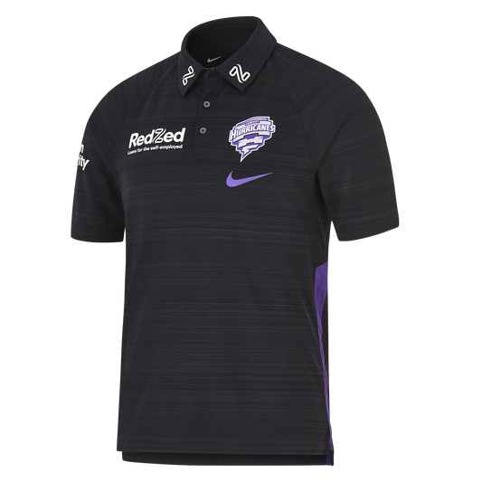 Hobart Hurricanes Mens Nike 2024/25 Media Polo