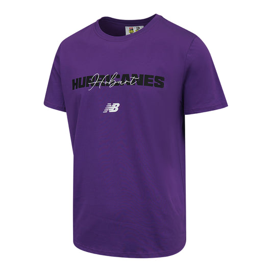 Hobart Hurricanes Purple Travel Tee Youth