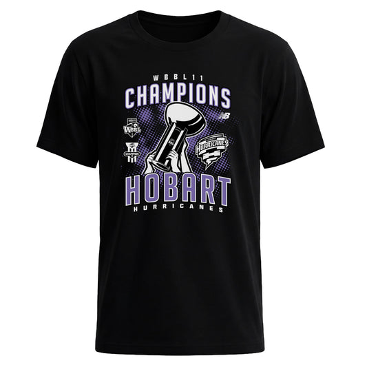 Hobart Hurricanes WBBL Youth 2026 Champions Tee - Pre-Order