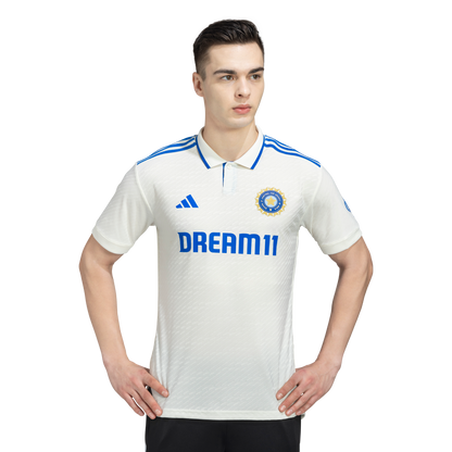 India Adidas Test Match Replica Jersey Mens