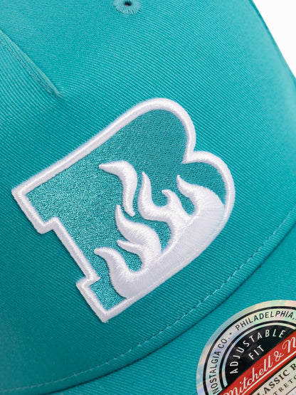 Brisbane Heat Team Logo Pinch Panel Snapback