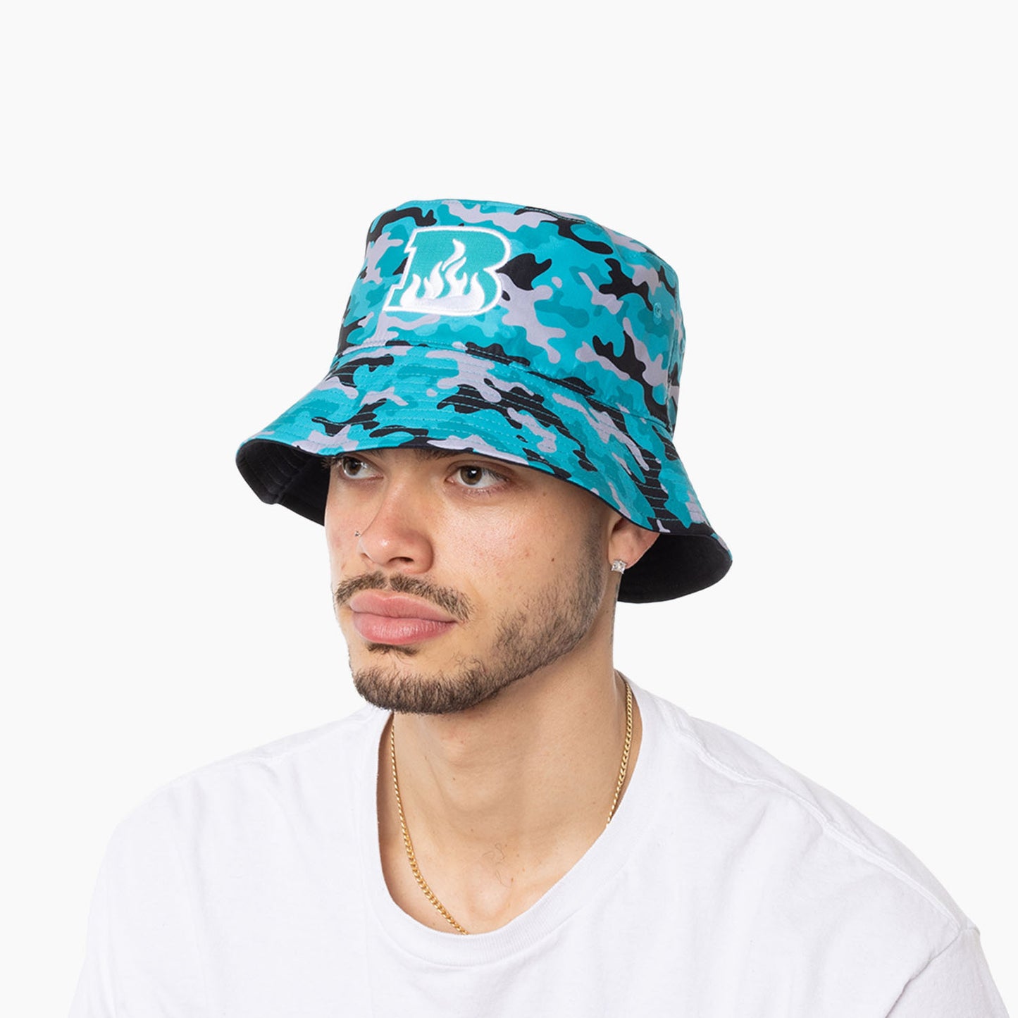 Brisbane Heat BBL Reversible Bucket Hat