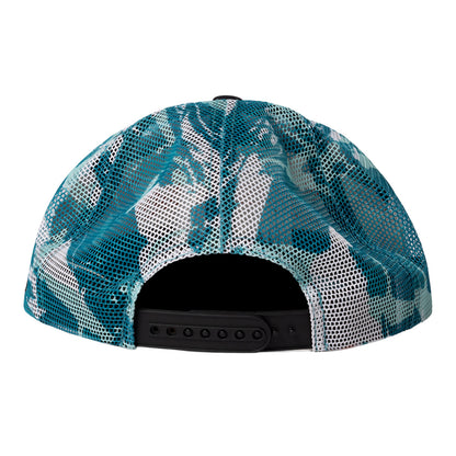 Brisbane Heat Grunge Camo Trucker Hat Mens