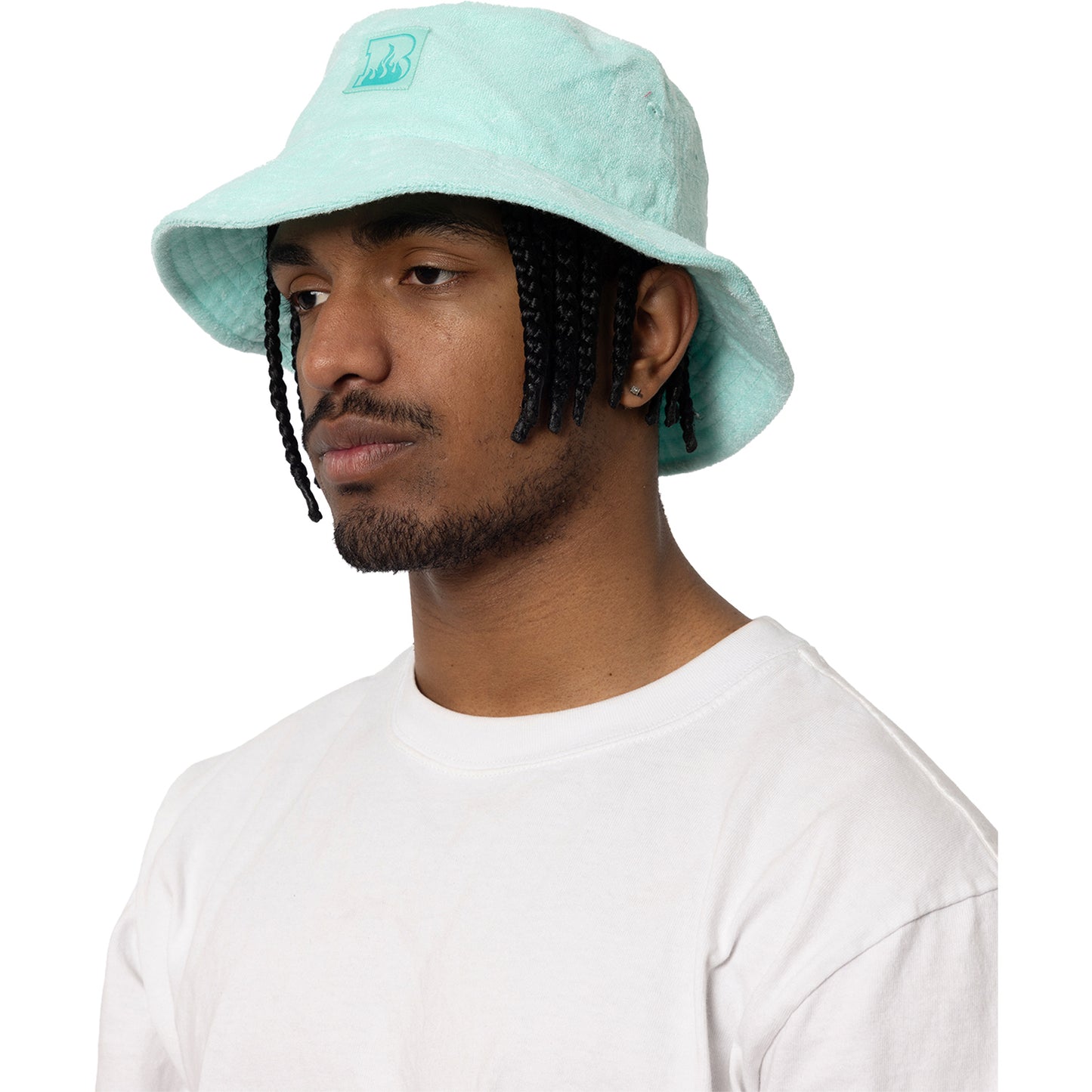Brisbane Heat Terry Towl Bucket Hat Mens