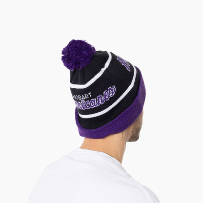 Hobart Hurricanes BBL Pom Pom Knit Beanie