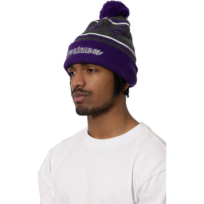 Hobart Hurricanes Pompom Knit Beanie Mens