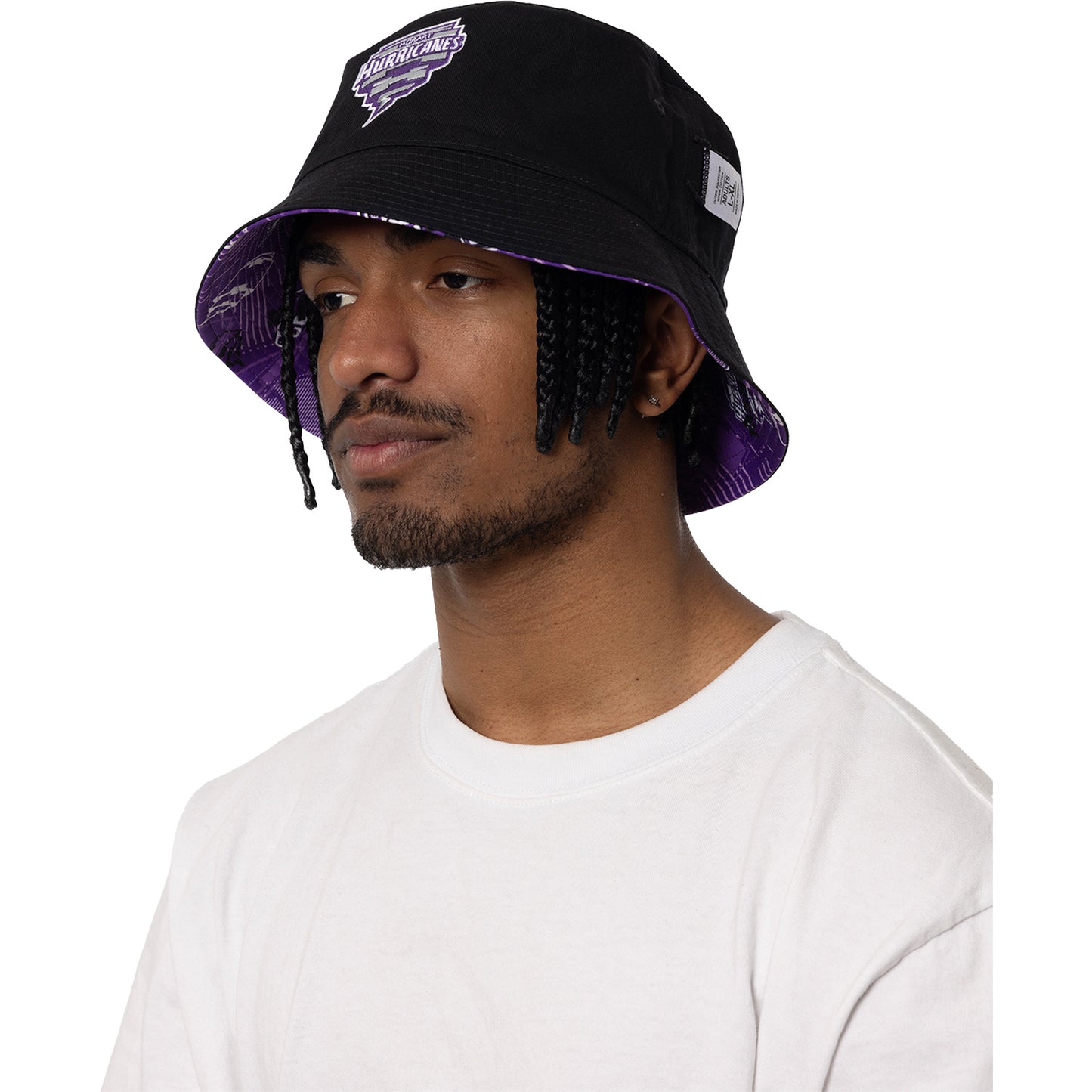 Hobart Hurricanes Reversible Bucket Hat Mens