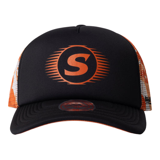 Perth Scorchers Grunge Camo Trucker Hat Youth