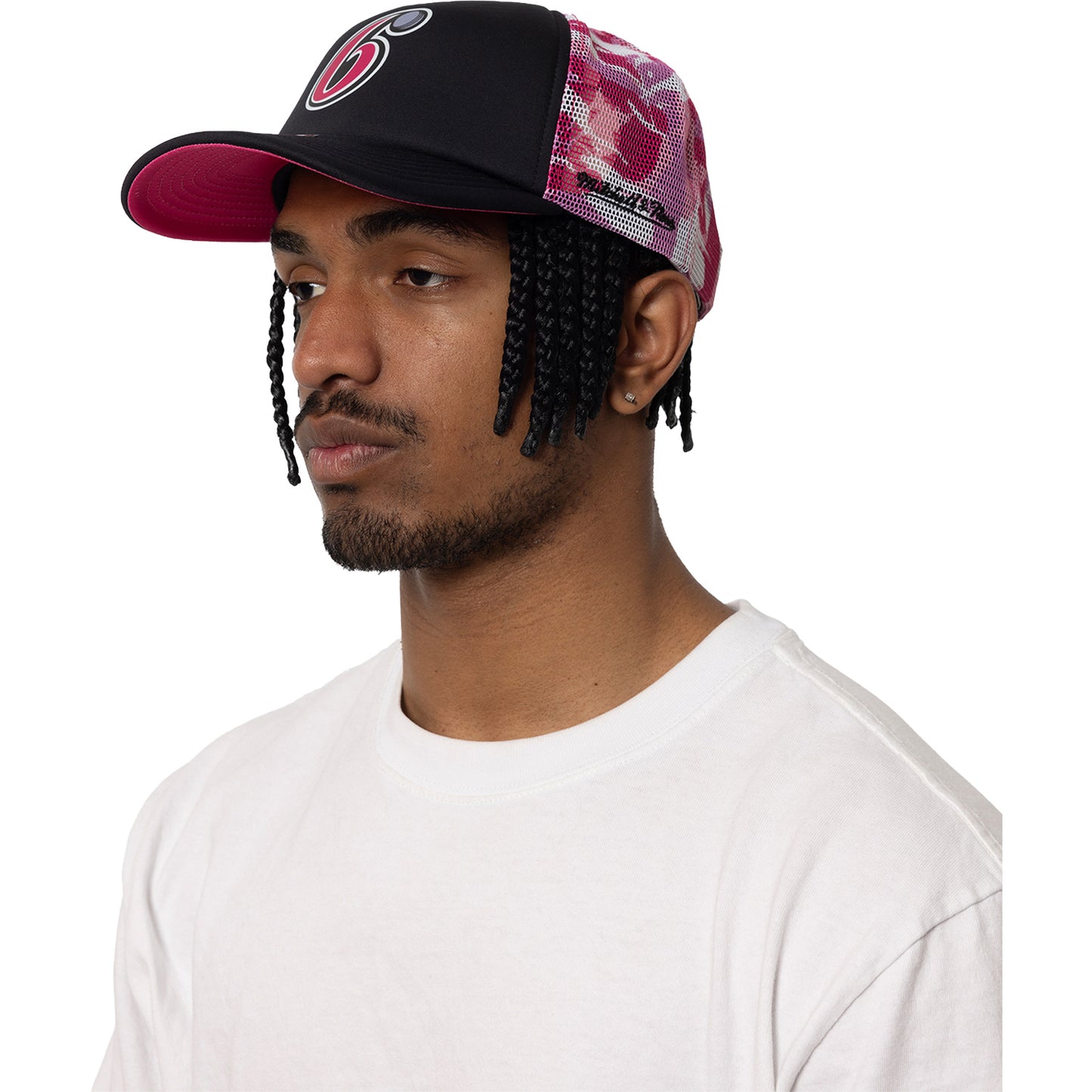 Sydney Sixers Grunge Camo Trucker Hat Mens