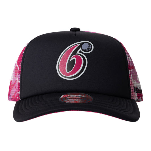 Sydney Sixers Grunge Camo Trucker Hat Youth