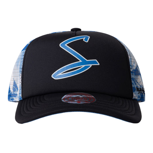 Adelaide Strikers Grunge Camo Trucker Hat Youth