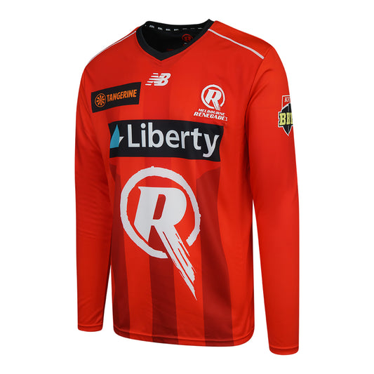 Melbourne Renegades BBL Playing Tee Long Sleeve Mens