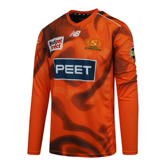 Perth Scorchers BBL Playing Tee Long Sleeve Mens