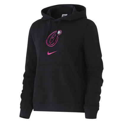 Grey and 2025 pink nike hoodie
