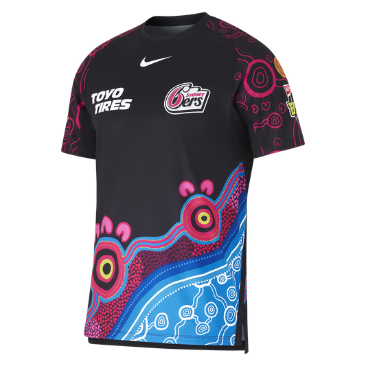 Sydney Sixers 2023/24 Kids Indigenous BBL Shirt
