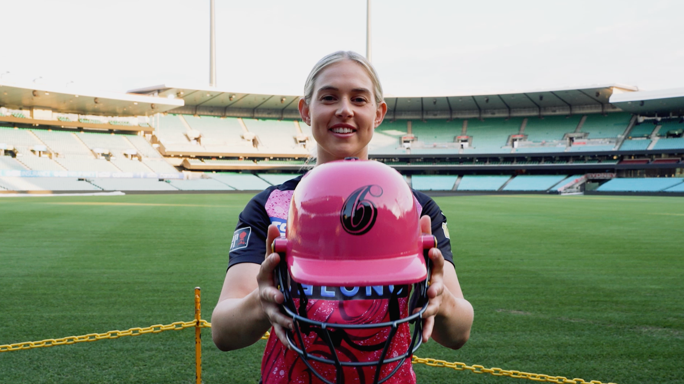 Load video: Check out the all new Big Bash Mini Replica helmets, and shop your favourite teams now! Perfect for signing and collecting this summer.