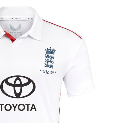England Cricket Mens ECB Limited Edition Ashes Replica Shirt