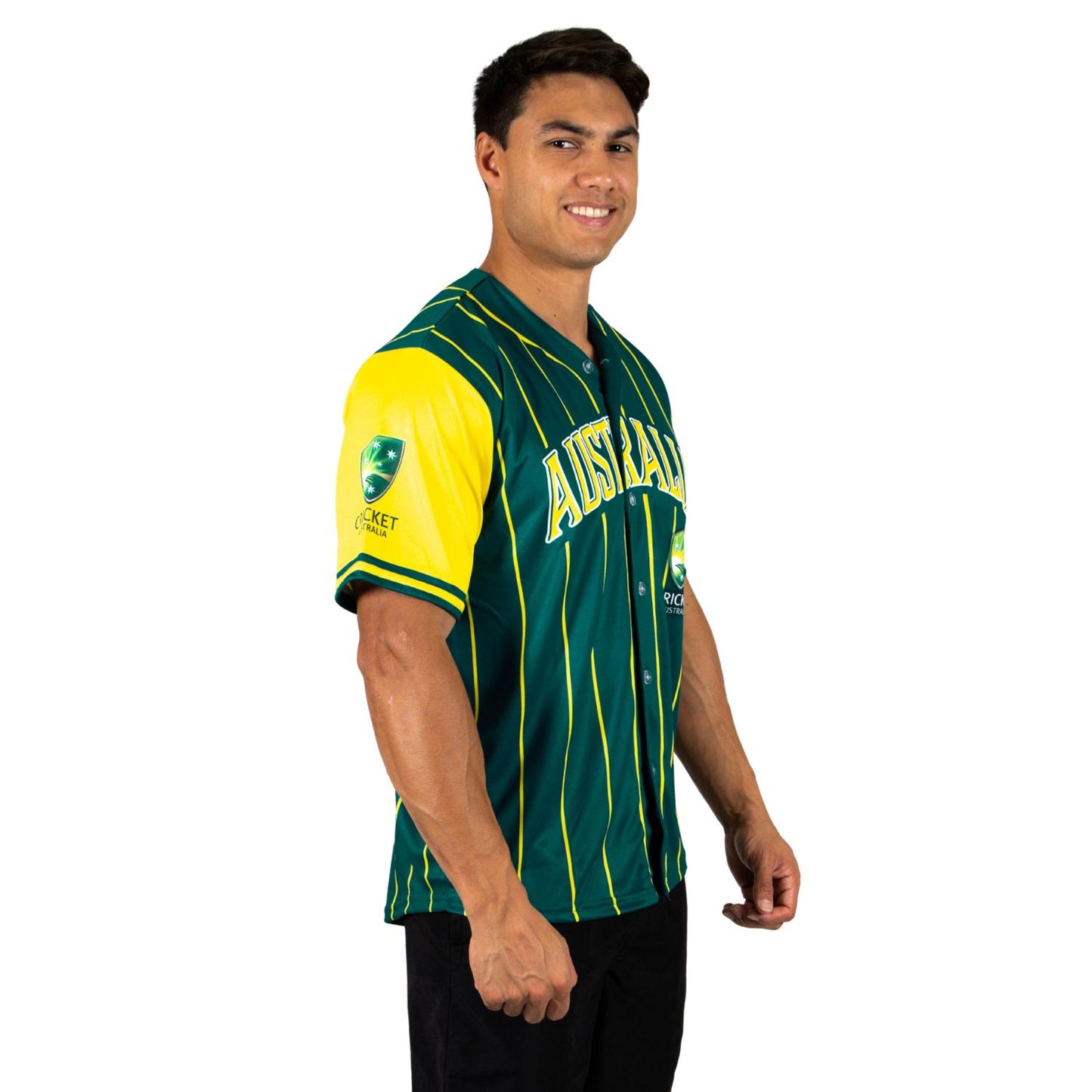 Cricket Australia Slugger Baseball Shirt